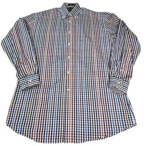 PAUL AND SHARK Yachting Multicolor Long Sleeve Button Down Shirt - Men's Size 46